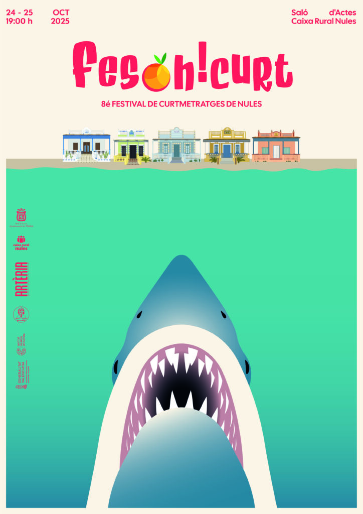 8ª edició FesOh!Curt | Festival de curtmetratges Nules 9 Cartell 8e Fesohcurt 2025