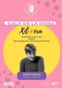 Isabel Latorre – Gala de la Dona 9 Isabel Latorre
