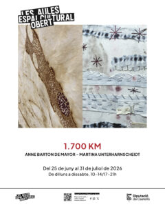 Anne Barton de Mayor y Martina Unterharnscheidt | ECO Les Aules 9 cartell 1700km